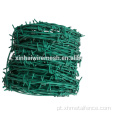 Hight Quality Silver Green Barbed Wire Fence